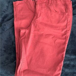 *Sold* M Jean by Maurice’s Maroon Casual Jeggins